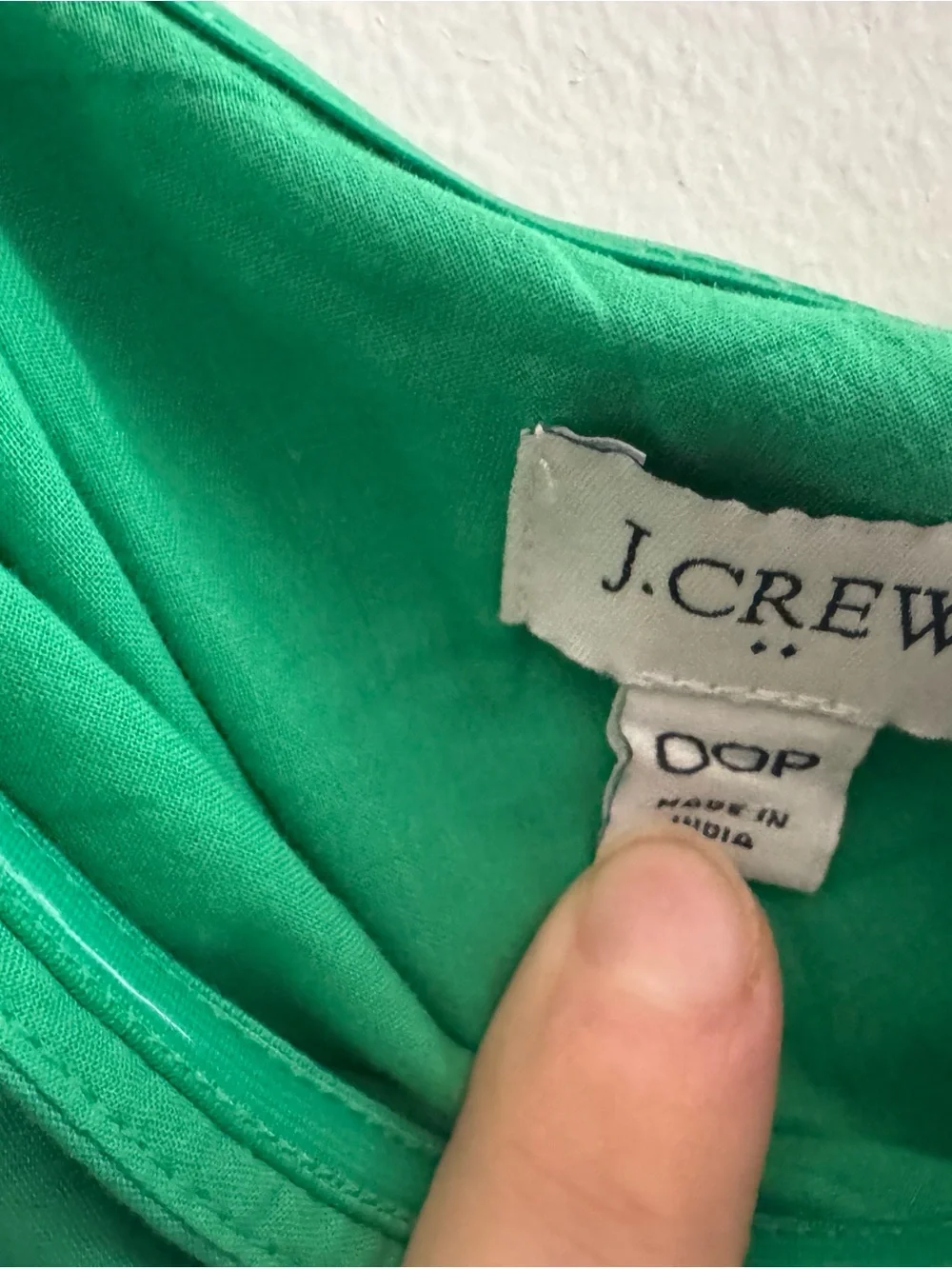 J. Crew Women’s Emerald Green Scoop Neck Top Size 00P